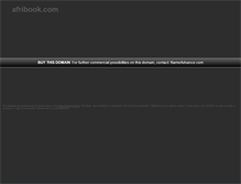 Tablet Screenshot of afribook.com